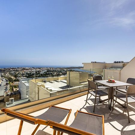 Fl7 Thelodge-Amazing View W Big Terrace By Homely Mellieha Ngoại thất bức ảnh